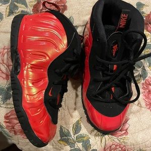 Nike foam posite 9c orange